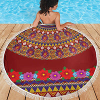 Greenland Costume Beach Blanket Tradional Kalaallisuut Pattern