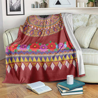 Greenland Costume Blanket Tradional Kalaallisuut Pattern