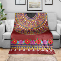 Greenland Costume Blanket Tradional Kalaallisuut Pattern