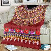 Greenland Costume Blanket Tradional Kalaallisuut Pattern