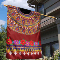 Greenland Costume Garden Flag Tradional Kalaallisuut Pattern