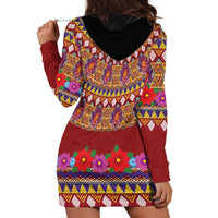 Greenland Costume Hoodie Dress Tradional Kalaallisuut Pattern