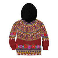 Greenland Costume Kid Hoodie Tradional Kalaallisuut Pattern