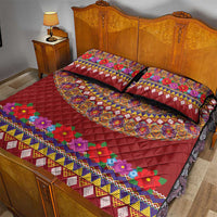 Greenland Costume Quilt Bed Set Tradional Kalaallisuut Pattern