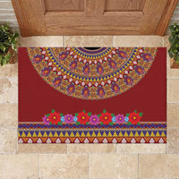 Greenland Costume Rubber Doormat Tradional Kalaallisuut Pattern