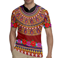 Greenland Costume Rugby Jersey Tradional Kalaallisuut Pattern