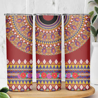 Greenland Costume Skinny Tumbler Tradional Kalaallisuut Pattern