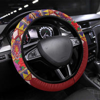 Greenland Costume Steering Wheel Cover Tradional Kalaallisuut Pattern