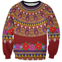 Greenland Costume Sweatshirt Tradional Kalaallisuut Pattern