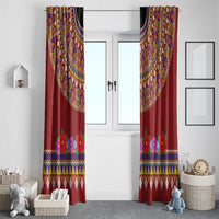 Greenland Costume Window Curtain Tradional Kalaallisuut Pattern