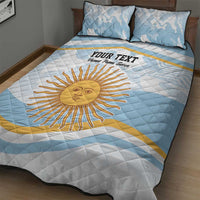 Custom Argentina Rugby Quilt Bed Set Summer Paris 2024 - Wonder Print Shop