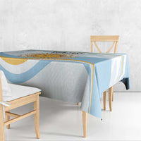 Custom Argentina Rugby Tablecloth Summer Paris 2024 - Wonder Print Shop