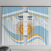 Custom Argentina Rugby Window Curtain Summer Paris 2024 - Wonder Print Shop
