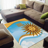Custom Uruguay Rugby Area Rug Go Teros Summer Paris 2024 LT9 - Wonder Print Shop