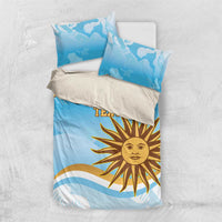 Custom Uruguay Rugby Bedding Set Go Teros Summer Paris 2024 LT9 - Wonder Print Shop