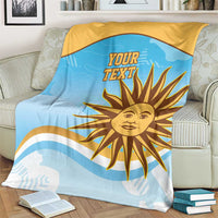 Custom Uruguay Rugby Blanket Go Teros Summer Paris 2024