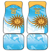 Custom Uruguay Rugby Car Mats Go Teros Summer Paris 2024 LT9 - Wonder Print Shop