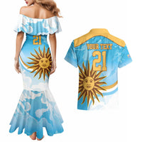 Custom Uruguay Rugby Couples Matching Mermaid Dress and Hawaiian Shirt Go Teros Summer Paris 2024 LT9 - Wonder Print Shop