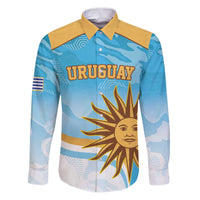 Custom Uruguay Rugby Family Matching Puletasi and Hawaiian Shirt Go Teros Summer Paris 2024 - Wonder Print Shop