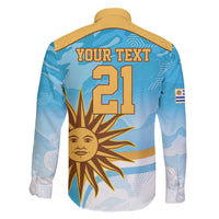 Custom Uruguay Rugby Family Matching Summer Maxi Dress and Hawaiian Shirt Go Teros Summer Paris 2024 - Wonder Print Shop