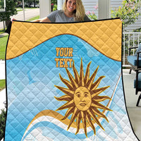 Custom Uruguay Rugby Quilt Go Teros Summer Paris 2024 - Wonder Print Shop