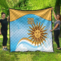 Custom Uruguay Rugby Quilt Go Teros Summer Paris 2024 - Wonder Print Shop
