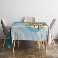 Custom Uruguay Rugby Tablecloth Go Teros Summer Paris 2024 - Wonder Print Shop