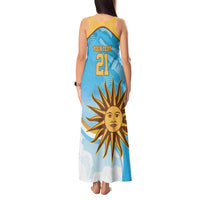 Custom Uruguay Rugby Tank Maxi Dress Go Teros Summer Paris 2024 - Wonder Print Shop
