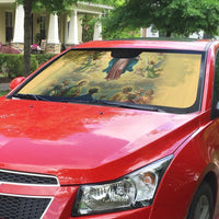 Assumption Virgin Mary to Heaven Auto Sun Shade Falling Asleep of the Mother of God - Wonder Print Shop