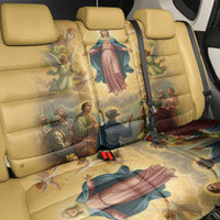 Assumption Virgin Mary to Heaven Back Car Seat Cover Falling Asleep of the Mother of God - Wonder Print Shop
