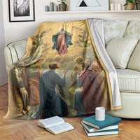 Assumption Virgin Mary to Heaven Blanket Falling Asleep of the Mother of God - Wonder Print Shop