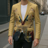 Assumption Virgin Mary to Heaven Blazer Falling Asleep of the Mother of God - Wonder Print Shop