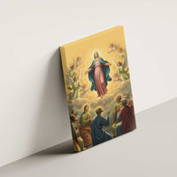 Assumption Virgin Mary to Heaven Canvas Wall Art Falling Asleep of the Mother of God - Wonder Print Shop