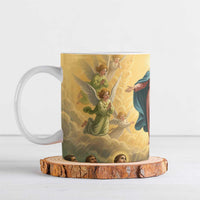 Assumption Virgin Mary to Heaven Ceramic Mug Falling Asleep of the Mother of God - Wonder Print Shop