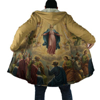 Assumption Virgin Mary to Heaven Cloak Falling Asleep of the Mother of God - Wonder Print Shop