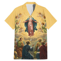 Assumption Virgin Mary to Heaven Family Matching Mermaid Dress and Hawaiian Shirt Falling Asleep of the Mother of God - Wonder Print Shop