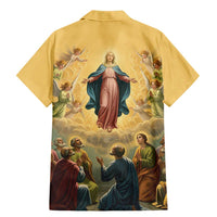Assumption Virgin Mary to Heaven Family Matching Mermaid Dress and Hawaiian Shirt Falling Asleep of the Mother of God - Wonder Print Shop
