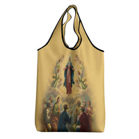 Assumption Virgin Mary to Heaven Grocery Bag Falling Asleep of the Mother of God - Wonder Print Shop