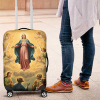 Assumption Virgin Mary to Heaven Luggage Cover Falling Asleep of the Mother of God - Wonder Print Shop