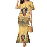 Assumption Virgin Mary to Heaven Mermaid Dress Falling Asleep of the Mother of God - Wonder Print Shop
