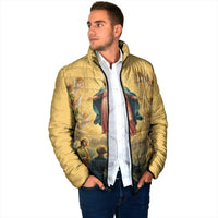 Assumption Virgin Mary to Heaven Padded Jacket Falling Asleep of the Mother of God - Wonder Print Shop