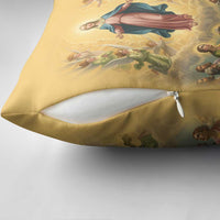 Assumption Virgin Mary to Heaven Pillow Cover Falling Asleep of the Mother of God - Wonder Print Shop