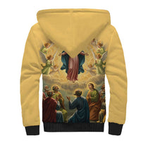 Assumption Virgin Mary to Heaven Sherpa Hoodie Falling Asleep of the Mother of God - Wonder Print Shop