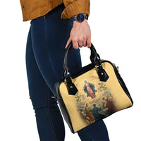 Assumption Virgin Mary to Heaven Shoulder Handbag Falling Asleep of the Mother of God - Wonder Print Shop