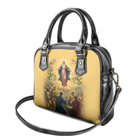 Assumption Virgin Mary to Heaven Shoulder Handbag Falling Asleep of the Mother of God - Wonder Print Shop