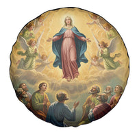 Assumption Virgin Mary to Heaven Spare Tire Cover Falling Asleep of the Mother of God - Wonder Print Shop