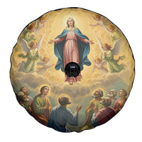 Assumption Virgin Mary to Heaven Spare Tire Cover Falling Asleep of the Mother of God - Wonder Print Shop