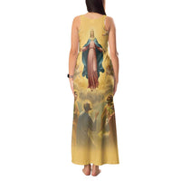 Assumption Virgin Mary to Heaven Tank Maxi Dress Falling Asleep of the Mother of God - Wonder Print Shop