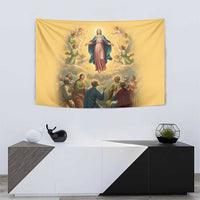 Assumption Virgin Mary to Heaven Tapestry Falling Asleep of the Mother of God - Wonder Print Shop