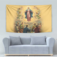 Assumption Virgin Mary to Heaven Tapestry Falling Asleep of the Mother of God - Wonder Print Shop